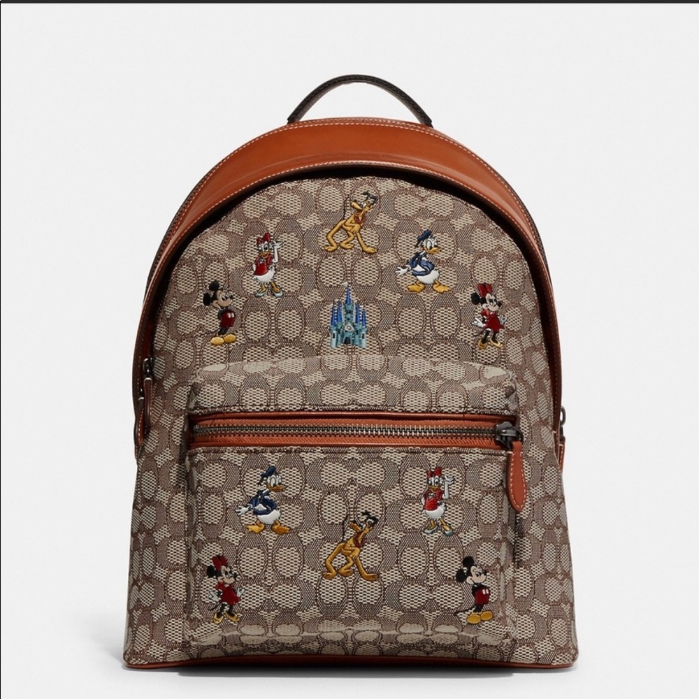 NWT COACH X Disney Limited Edition Leather Backpack
